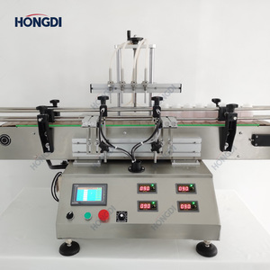 Máquina Llenadora de Líquidos Automática de Alta Precisión para Sobremesa, con Motor, para Aplicaciones Alimentarias y Químicas, Envases de Plástico/Vidrio - Product Image 6