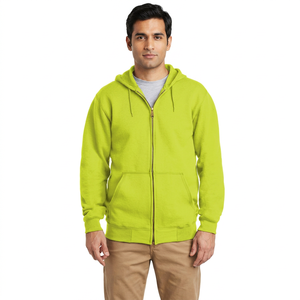 High Quality Custom Men Zipper Hoodie Full <b>Zip</b> <b>Hooded</b> Sweatshirt Comfortable Casual Wear Fashion Sportswear Hoodies - Product Image 1