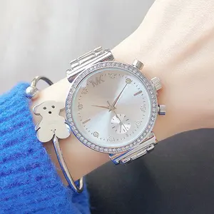 女性珠光宝气手表蒙特倒女性2023畅销奢华手表哈登眼镜透明钻石手表