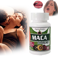 Capsules de complément alimentaire pour hommes de la marque JH Factory, Maca Plus, puissance masculine accrue, extrait de racine de Maca noire