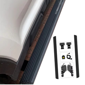 Marchepied électrique pour pick-up, marchepied <span class=keywords><strong>automatique</strong></span> à 3 supports en alliage d'aluminium, marchepied latéral avec éclairage LED, sans perçage, Ford Outlander - Product Image 1