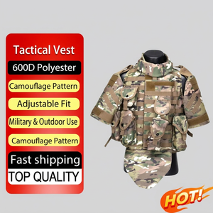 Chaleco Táctico AmpsafeX OTV Personalizado, Tela Oxford 900D, Impermeable, Transpirable, Portátil, Ajustable, Protector, para Entrenamiento al Aire Libre - Product Image 1