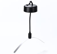Opvouwbare vliegenwerende ventilator met USB LED-nachtlampje, elektronisch, voor gebruik binnen in de lente/herfst/zomer, in de keuken & op kantoor