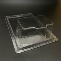 Boîte de protection personnalisée en blister en matériau CPET pour bougies et autocollants