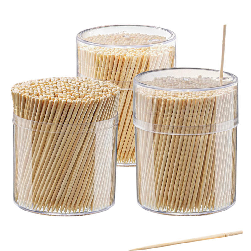 550 sticks per round bottle, double-tipped, 2.0 x 6.5 cm
