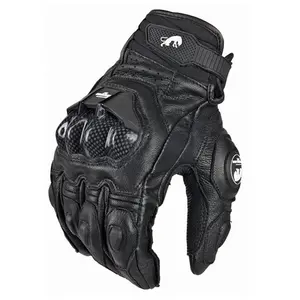 ASF6 Motorrad handschuhe Schwarz Reiten Echtes Leder Motorrad Weiß Road Motocross Racing Team Handschuhe Herren Sommer Winter