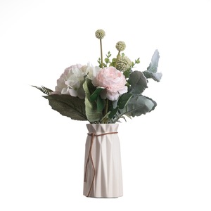 Bouquet de roses artificielles Frandole CF01073, décoration d'intérieur, arrangement de fleurs pour mariage - Product Image 5