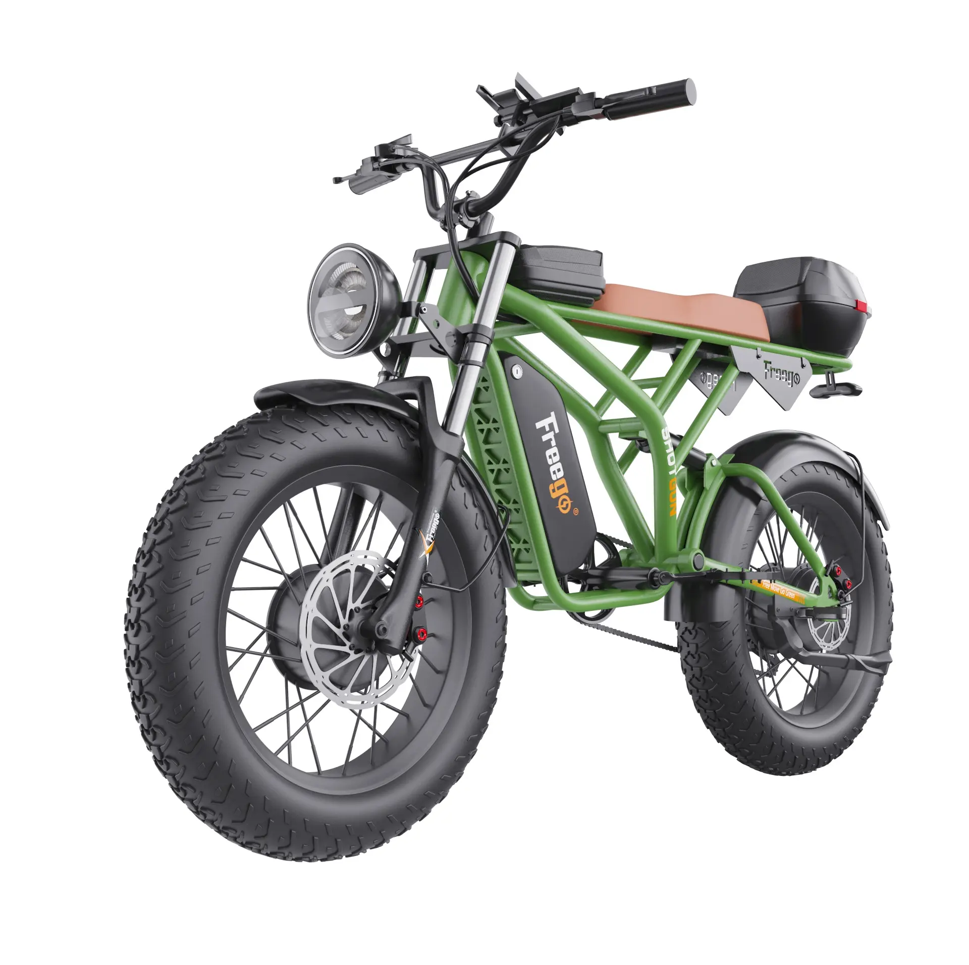 840Wh 2000W Dual Drive Dual Motors Front And Rear Removable Battery Hydraulic Brake Off Road Fat Tire Electric Dirt Bike E Bike