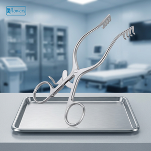 Rétracteur manuel Mollison 6 fleurs, instrument chirurgical en acier inoxydable, outil de chirurgie gynécologique, classe I, certifié CE, modèle F8-460 - Product Image 3