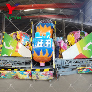 Mobile Carnival Game Breakdance Portable Amusement Park Rides Kids Adult Thrill Crazy Break Dance avec remorque montée <span class=keywords><strong>à</strong></span> <span class=keywords><strong>vendre</strong></span> - Product Image 3