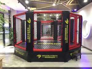 Cage professionnelle <span class=keywords><strong>Octogone</strong></span> <span class=keywords><strong>MMA</strong></span> 4*4m/5*5m/6*6m/7*7m/8*8m ring de boxe pour centre d'entraînement - Product Image 2