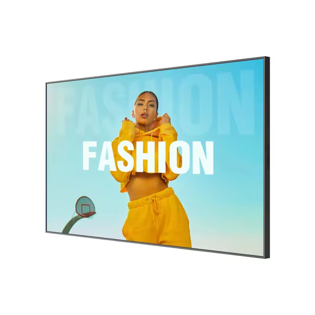 Frameless 43'' LCD Advertising Digital Signage Wall Mounted Display Non Frame Intelligent Led Lightbox Monitor High Brightness