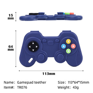 Juguetes de Dentición Personalizados OEM/ODM, Control Remoto de Juguete, Juguetes de Dentición de Silicona para Bebés de 0 a 12 Meses - Product Image 2