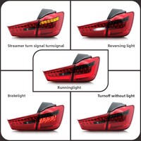 Ensemble de feux arrière LED complets VLAND Plug&Play pour Mitsubishi ASX / Outlander Sport 2010-2015