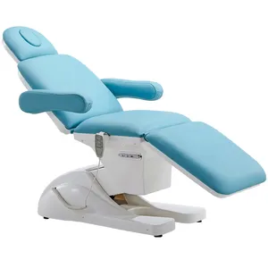 beauty salon chair pink /electric spa beauty treatment chair bed / electric beauty chair blue cosmetic chair beauty salon