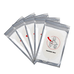 Almohadillas de Entrenamiento Reutilizables XFT-P120A para DEA y AED, Electrodos para Entrenador de DEA, Suministros de Entrenamiento de Primeros Auxilios y RCP - Product Image 1