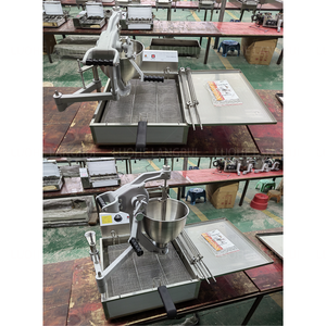 Manual Industrial eléctrico Mochi pastel Donut depositador <span class=keywords><strong>Pon</strong></span> De Ring Donut flor Donut émbolo - Product Image 4