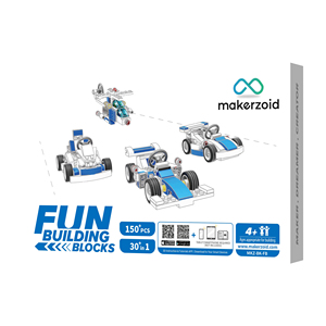 Bộ Khối Xây Dựng 30 Trong 1 150 Bộ Thân Cây Gạch Nhựa ABS Bộ Giáo Dục Cho Trẻ Em - Product Image 6