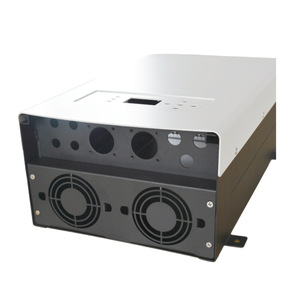 Custom Metal Chassis Rectangular Cold Rolled Steel Sheet Baking Paint OEM DOM Bending Inverter CNC Housing - Product Image 3