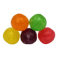 حلوى مصاصة كبيرة الحجم XXL بنكهة الفواكه 22 جرام، حلال، إنتاج مباشر من المصنع