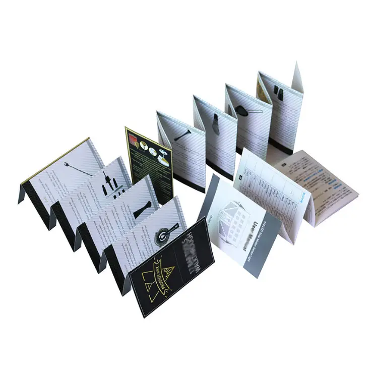 A buon mercato personalizzare il design libretto di istruzioni/piccolo libretto, catalogo, depliant, brochure, opuscolo, stampa flyer