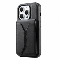 Casing HP iPhone 18 Pro Max 17 16 15 14 Grosir, 360 Gear Swivel Kickstand, Kulit Lembut, Dompet Magnetik