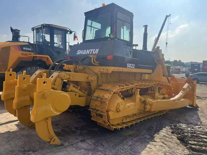 Shantui Sd22 Large Bulldozer Dozer Smooth Hydraulic Operation Dozer Crawler Diesel Power Engine Used Bulldozer Hot Sale in Stock