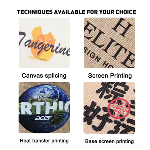 Sacs fourre-tout en <span class=keywords><strong>jute</strong></span> personnalisés avec broderie de lettres, écologiques, grande capacité, pour femmes, épaule, monogramme, publicité, cadeaux de shopping - Product Image 4