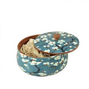 Wooden Roti <b>Box</b>-Moisture-Proof & Eco-Friendly <b>for</b> <b>Presents</b> and Food Storage - Product Image 1