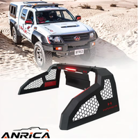 Volet roulant de protection robuste en acier pour véhicule, installation sans perçage, compatible avec barre de protection de camion, panier de chargement personnalisable