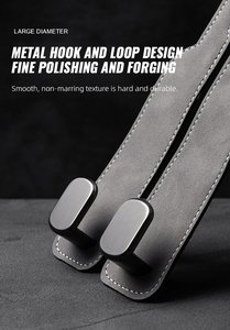 Gancho Universal para Asiento Trasero de Coche, de Gamuza Suave, Color Negro, Solución de Almacenamiento Oculta para Vehículos Marcan - Product Image 3