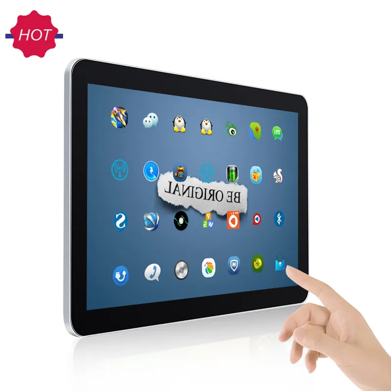 LOGO Custom 13.3inch Android 9.0 System Desktop PC Touch Screen IPS Display All In One Computer