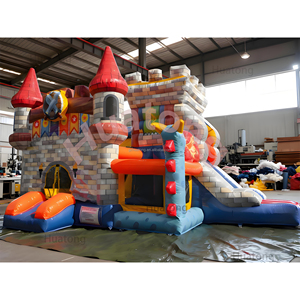 Thương mại <span class=keywords><strong>Inflatable</strong></span> Bouncer nhà sân sau in nhảy lâu đài với Slide Knight <span class=keywords><strong>Combo</strong></span> <span class=keywords><strong>Inflatable</strong></span> lâu đài cho trẻ em - Product Image 4