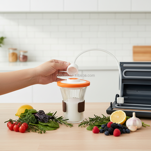 Machine de mise sous vide alimentaire 120W 65/80kPa en plastique avec modes automatiques sec et humide pour viande et légumes, usage domestique - Product Image 6