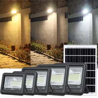 OMSEN Usine Prix de Gros Projecteur Solaire Led Projecteur Post Rechargeable Étanche Extérieur Ip65 Contrôle Intelligent
