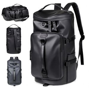 Sacs de sport imperméables en PU de grande capacité personnalisés, sacs à dos, sacs de voyage pour le fitness et les sports avec compartiment pour chaussures - Product Image 1