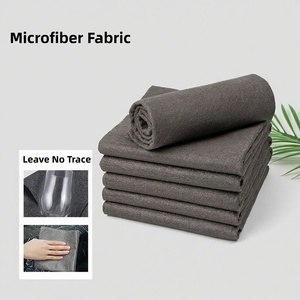 Chiffon de nettoyage pour voiture en microfibre antimicrobienne Black Magic, séchage rapide, carré, pour vitres, facile à utiliser, élimine les traces d'eau - Product Image 2