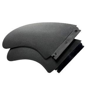 Ailerons de surf LCO-SPORT G7 noirs en PVC, ensemble d'hélices pour paddleboard, disque d'épandage d'eau - Product Image 1