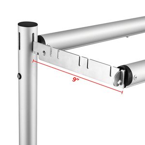 Chất Lượng Cao 6M * 3M Mạnh Mẽ Xách Tay Hợp Kim Nhôm Có Thể Thu Vào Khung Đám Cưới Nai Trang Trí Treo Lên Ống Backdrop Đứng - Product Image 3