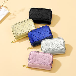 Taomicmic <span class=keywords><strong>กระเป๋า</strong></span>ใส่บัตรหนัง PU ครึ่งดวงมีซิปกระเป๋าใส่บัตรผู้หญิงอเนกประสงค์สำหรับเด็กผู้หญิง - Product Image 6