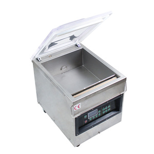 DQVC-350 Scelleuse à chambre plus profonde sous vide pour emballage alimentaire garder l'extracteur d'air frais avec écran LCD et fonction mémoire - Product Image 5