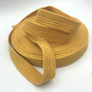 Cordon tressé en coton de 16mm de large écologique Cordon en coton durable pour vêtements colorés - Product Image 3