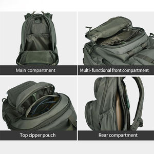 Mochila Táctica de Nailon 500D para Hombre, Compatible con Laptops de 12.6-15.6 Pulgadas, Bolsa Diaria para Exteriores, Senderismo, Caza y Running - Product Image 5