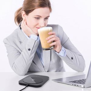 Xzx244 Chauffe-tasse électrique intelligent en céramique à contrôle de température avec thermostat pour ensemble de tasses à café - Product Image 4