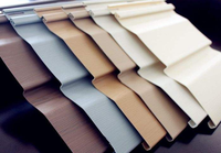 Revêtements muraux en vinyle PVC de haute qualité, panneaux muraux extérieurs, décoration murale, revêtement imitation bois, résistant aux UV, pour les États-Unis, l'Afrique, l'Amérique
