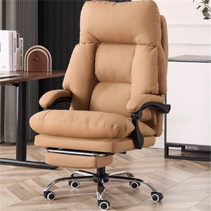 Moderner Leder-<span class=keywords><strong>Massage</strong></span>-Bürostuhl für sitzenden Lebensstil, verstellbarer Studentenstuhl für Mittagspause, Wohnheim, Hochschule - Product Image 3