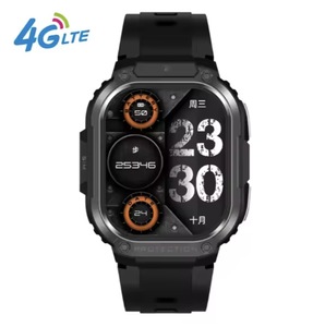 สมาร์ทวอทช์กันน้ำ IP68สำหรับผู้ชาย, นาฬิกาอัจฉริยะแอนดรอยด์4G ตรวจจับกิจกรรมการออกกำลังกายและตำแหน่งที่ตั้ง - Product Image 1