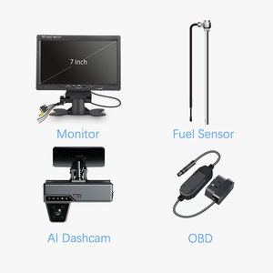 Système de caméra de camion de haute qualité, caméra embarquée 4G, caméra de surveillance du carburant à 4 canaux, caméra latérale de camion - Product Image 2