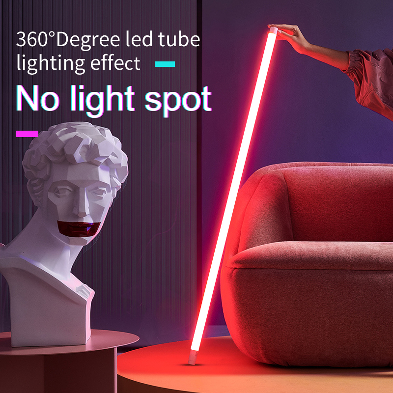 Tomego RGBC T8 LED Tube Light - 320/360 Degree Color Changing Decorative Light