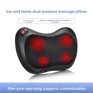 Nouveau coussin de massage électrique multifonctionnel, 4 modes, physiothérapie infrarouge, contrôle de la minuterie, pétrissage, coffret cadeau, masseur de cou - Product Image 6